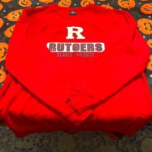 Rutgers University Scartlet Knights Sweatshirt - Men's XL
